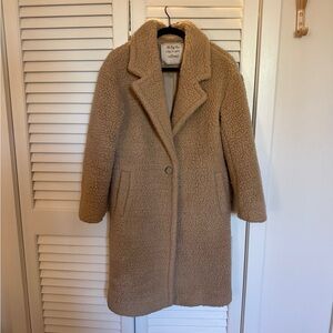 Aritizia Wilfred Camel Teddy Jacket